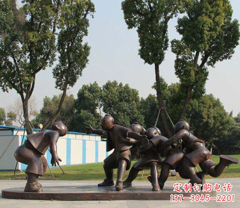 安阳老鹰铜雕塑