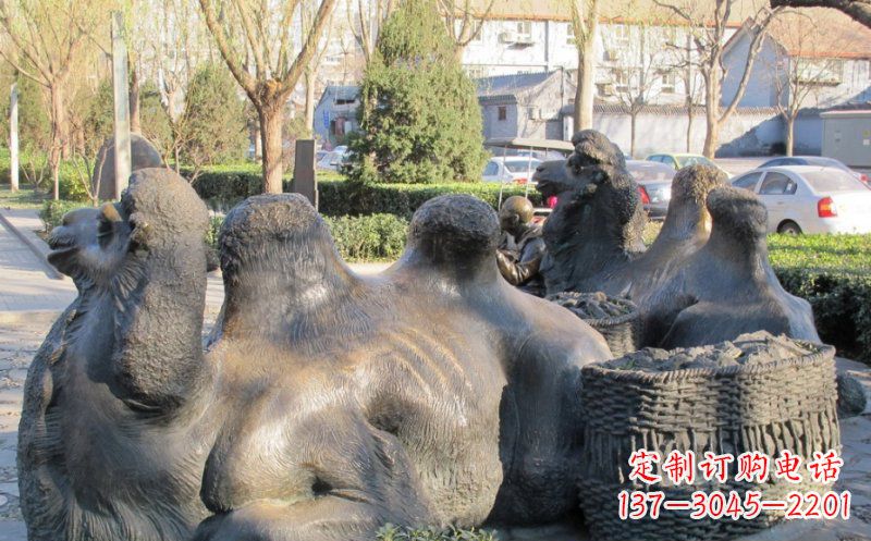 安阳特大型骆驼铜雕