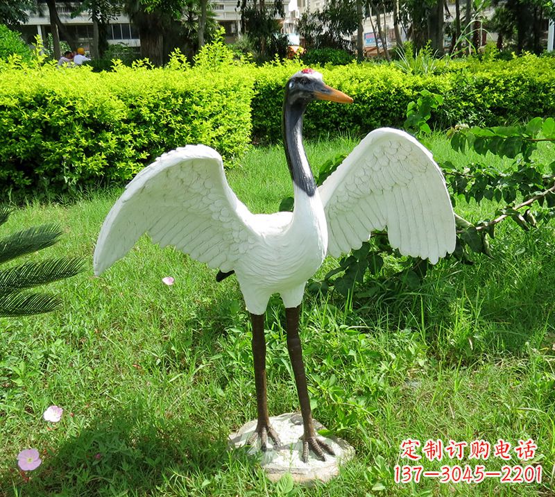 安阳中领雕塑精美的仙鹤雕塑