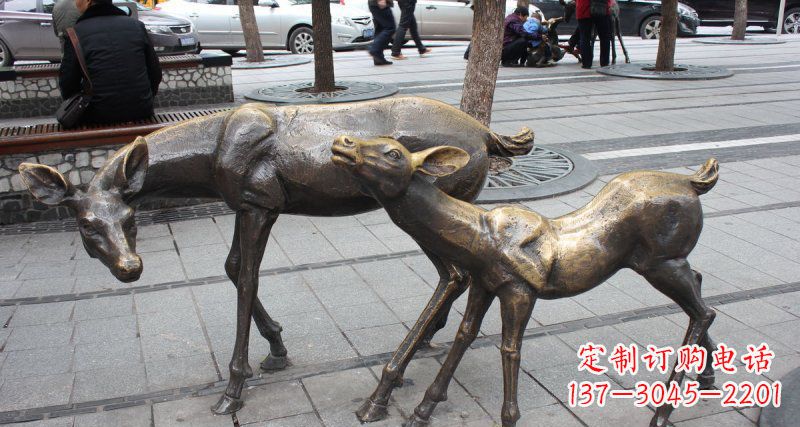 安阳精美铜雕动物雕塑