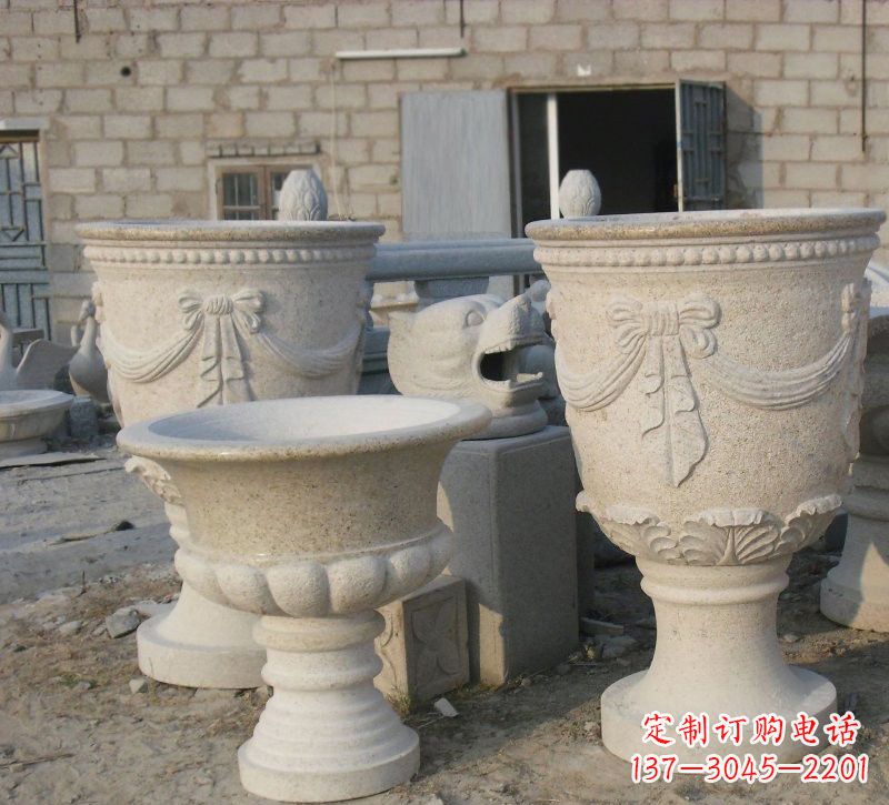 安阳经典欧式花盆石雕