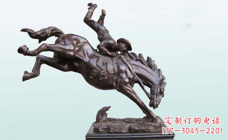 安阳精致古典·真实再现马铜雕