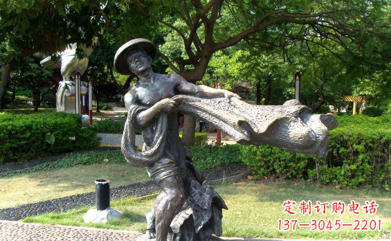 安阳渔民铜雕—— 带您体验渔夫传统文化