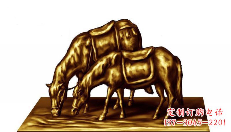 安阳中领雕塑精美铜制动物雕塑