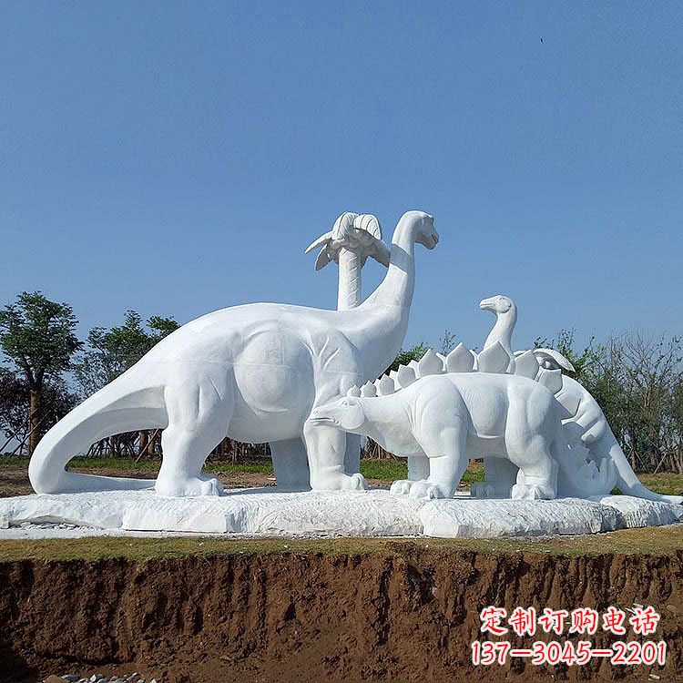 安阳引领艺术风潮的经典恐龙雕塑