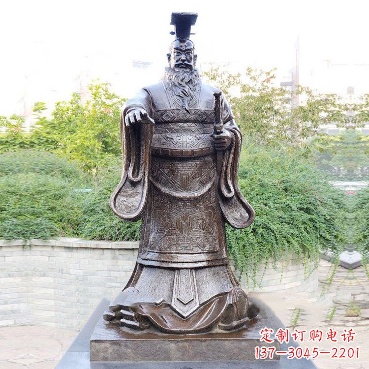 安阳秦始皇雕塑,永恒的历史符号