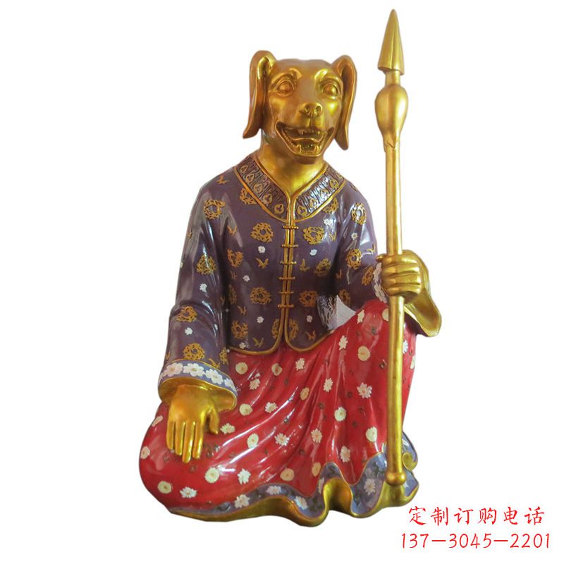 安阳高端可爱的玻璃钢生肖雕塑