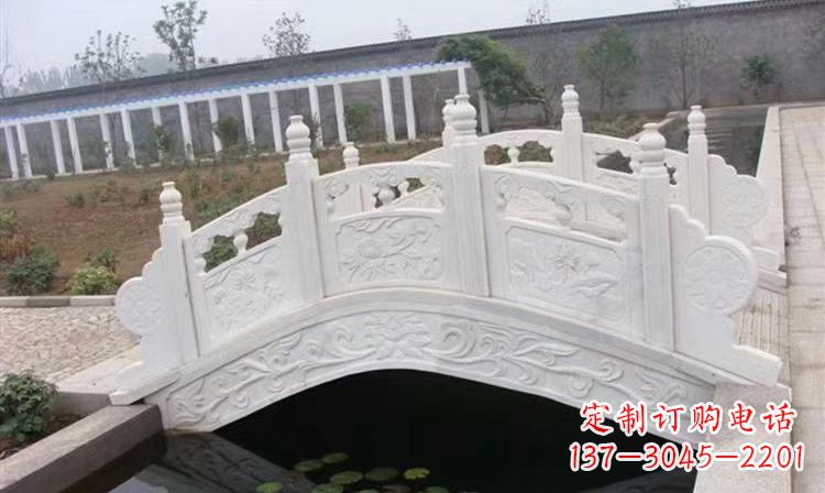 安阳精美雕刻的拱桥石雕户外摆件,装点您的园林景观