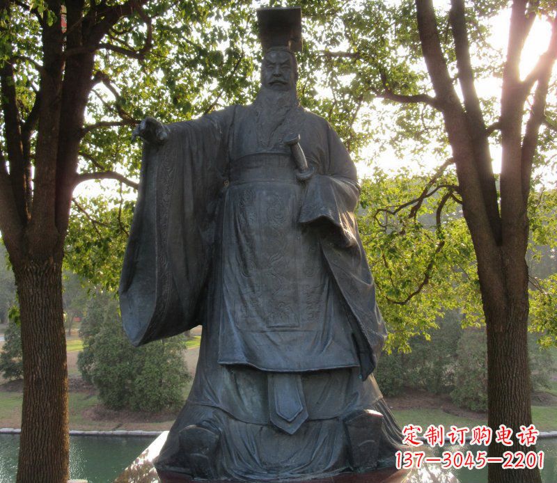 安阳精美刘邦铜雕,历史悠久,每一块都是绝世精品!