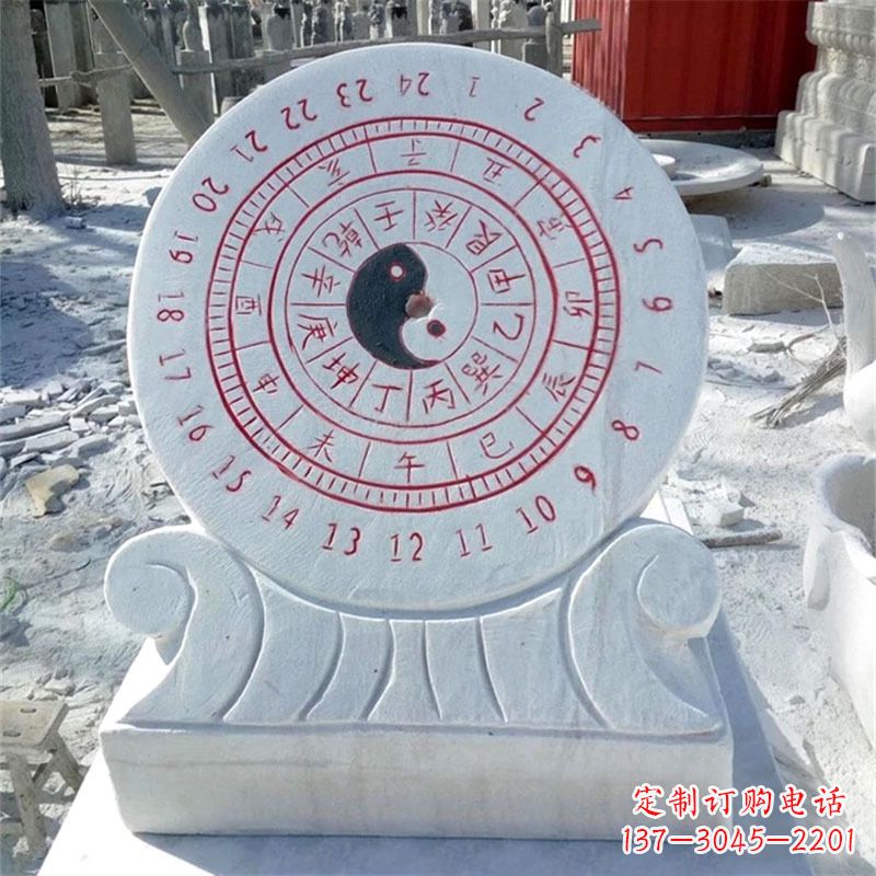 安阳中领雕塑日晷仪雕塑,精美而典雅