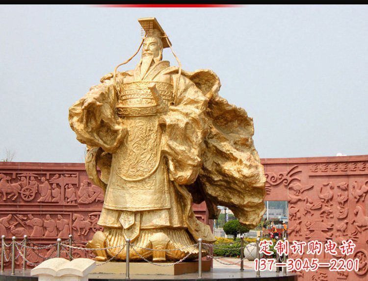 安阳汉武帝铜雕,精致绝伦,彰显大汉尊贵