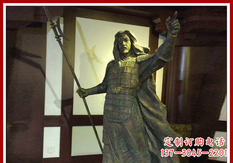 安阳传神的古代名人雕塑