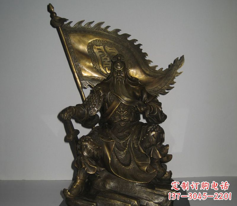 安阳经典传承|古代名人关公铜雕