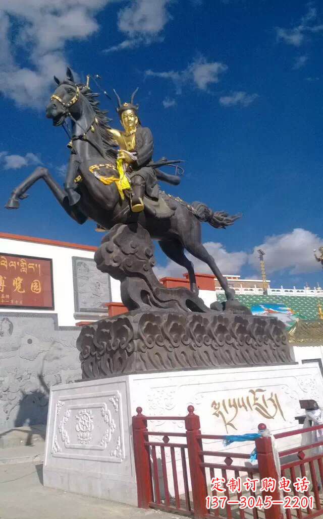安阳古典骑马人物雕塑