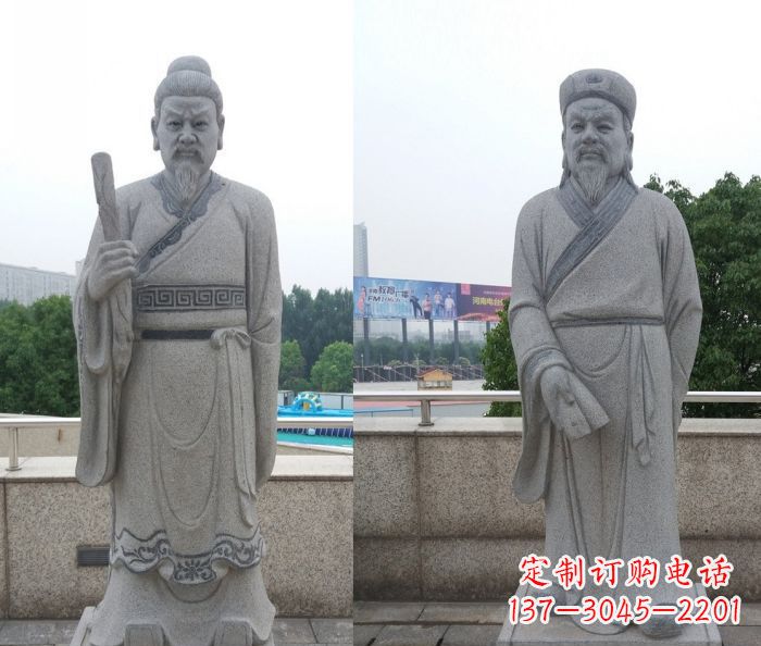 安阳追随韩非、韩愈传统,精品石雕——韩愈雕塑
