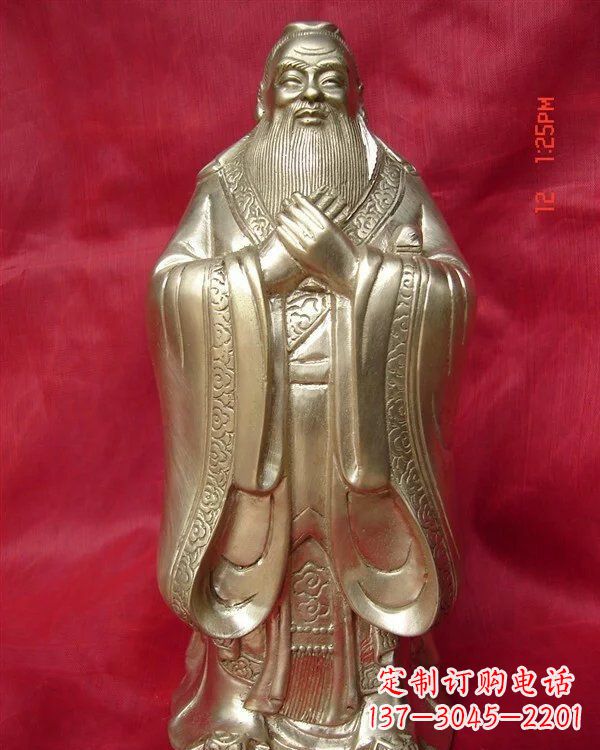 安阳孔子雕塑:品质传承文明精神
