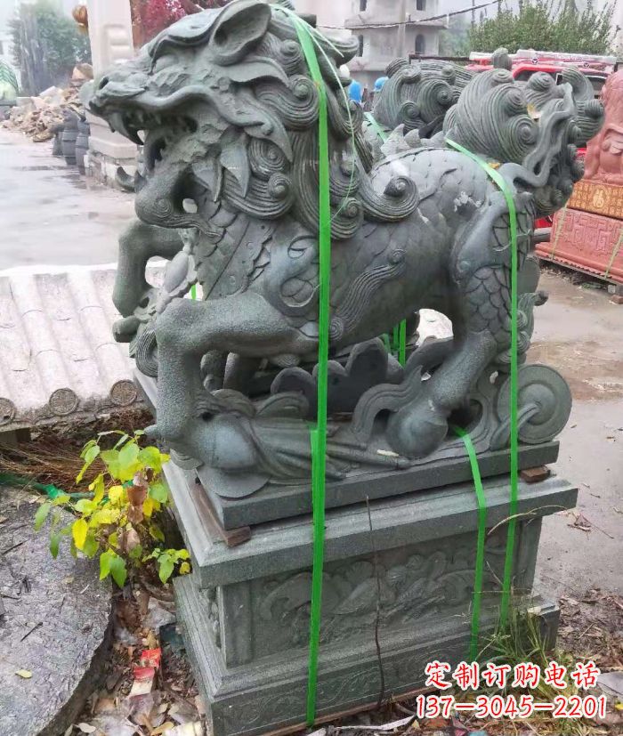 安阳麒麟之美——灵动古典古朴的古代神兽石雕