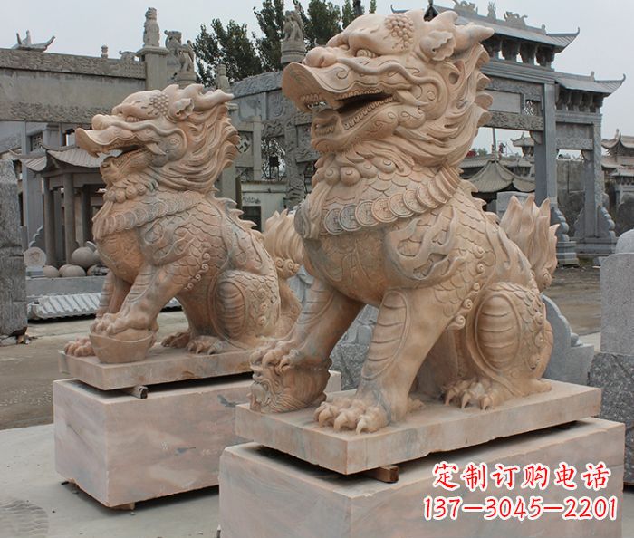 安阳尊贵的古典麒麟雕塑