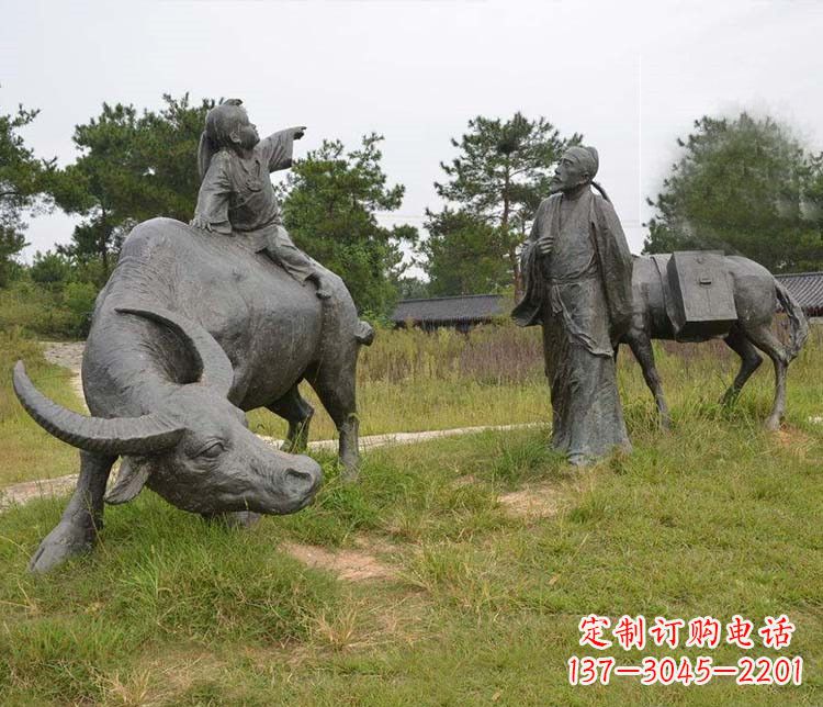 安阳杜牧精品铜雕雕塑