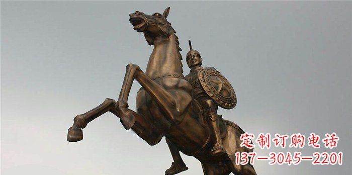 安阳古罗马骑马战士铜雕——令人惊叹的骑马雕塑