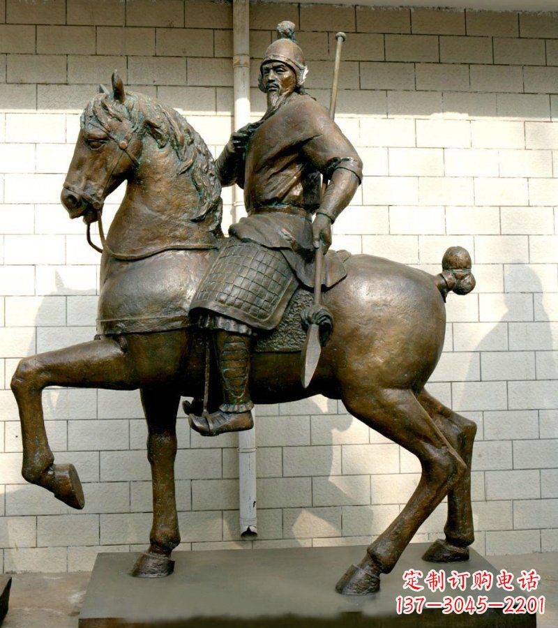 安阳中领雕塑：古罗马战士公园铜雕