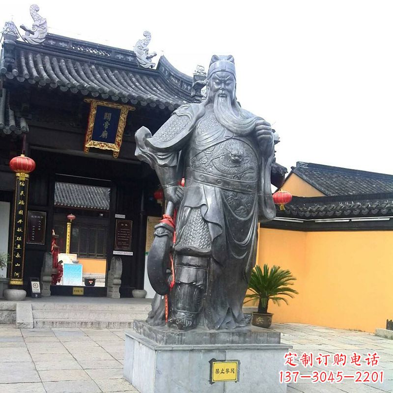 安阳中领雕塑：荣耀传统，精美关公雕塑