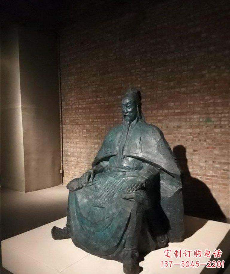 安阳关公古代名人铜雕