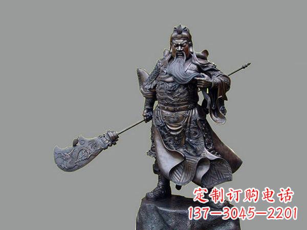 安阳中领雕塑：创造新经典，精美铸就关羽雕塑