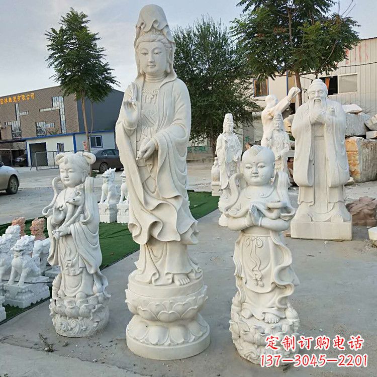 安阳永恒的祝福——观音菩萨送子佛像石雕