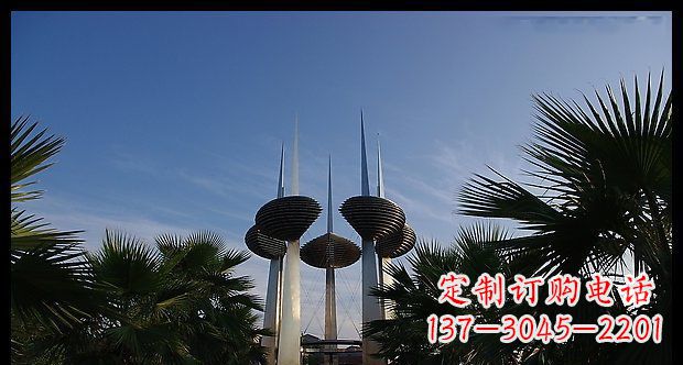 安阳不锈钢避雷针抽象雕塑