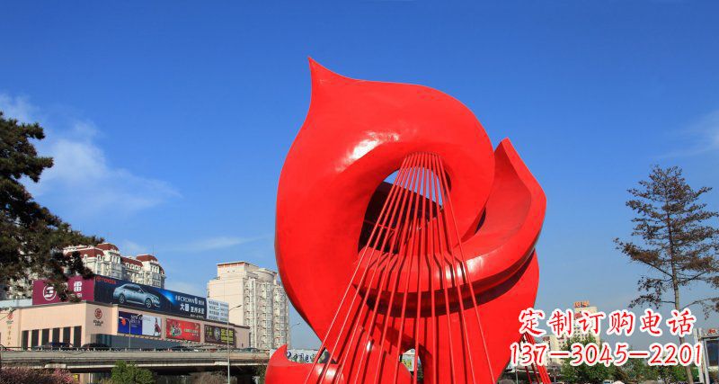 安阳中领雕塑海豚雕塑，引领现代艺术风格