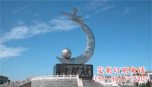 安阳和平鸽雕塑,体现美好精神