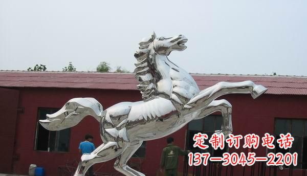 安阳中领雕塑-不锈钢动物雕塑