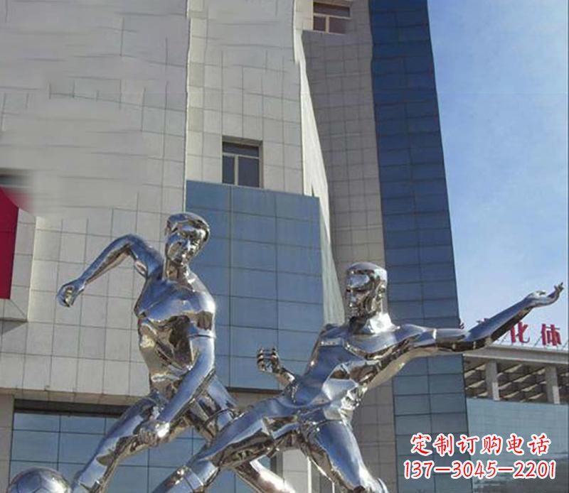 安阳中领雕塑：专业的足球运动雕塑定制