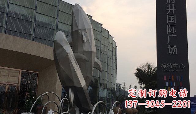 安阳品质超凡的不锈钢海豚雕塑