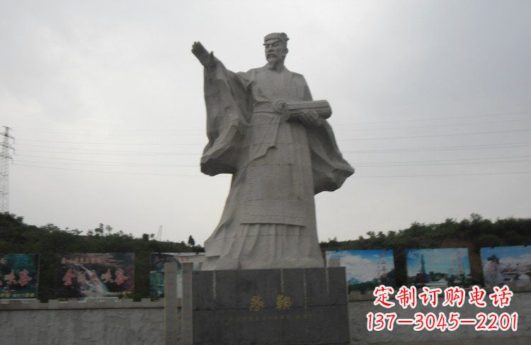 安阳高级大理石商鞅雕塑,传承古老文化