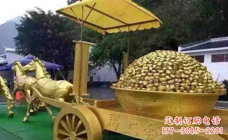 安阳中领雕塑:精美的玻璃钢马雕塑