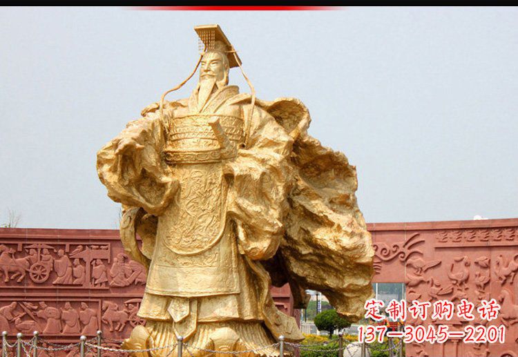 安阳铜雕刘邦,一款经典历久弥新的艺术品