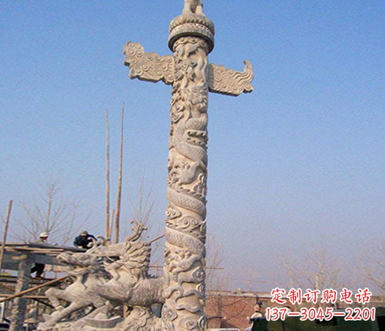 安阳品质精美华表景观石雕