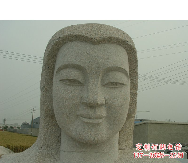 安阳母爱永恒——广场黄河母亲石雕