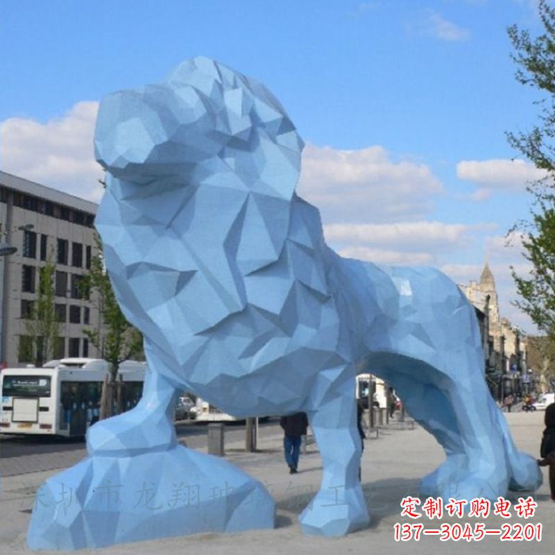 安阳狮子雕塑,款式精致,精美匠心,现代风格