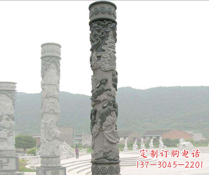 安阳十二生肖雕塑,装点你的传统风