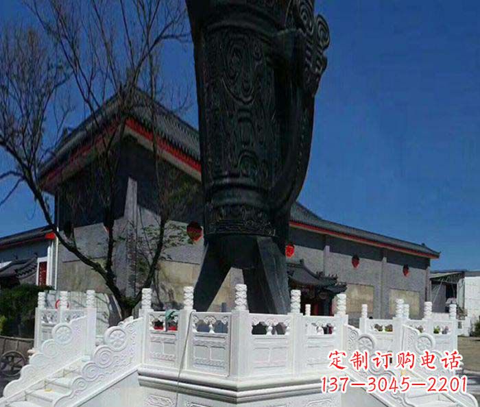 安阳汉白玉升旗台石雕:高贵而典雅