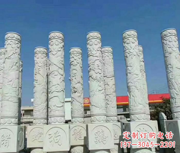 安阳来自中国文化的十二生肖雕塑