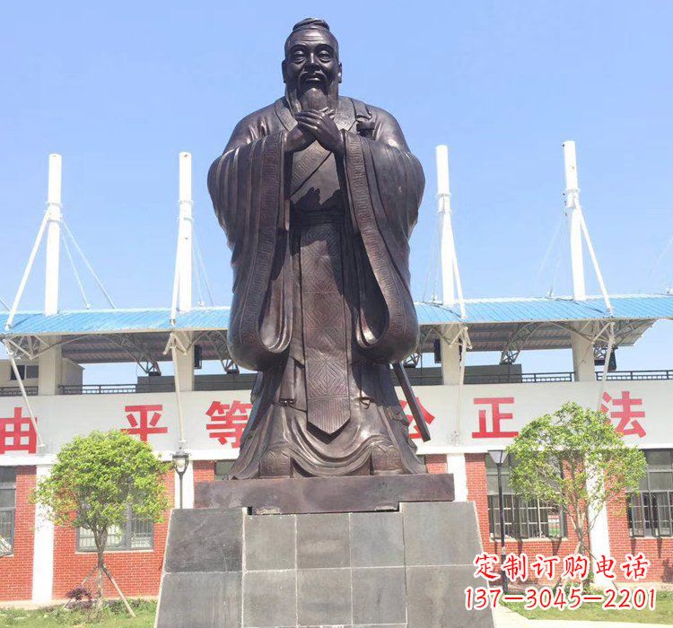 安阳具有传统文化气息的孔子雕塑