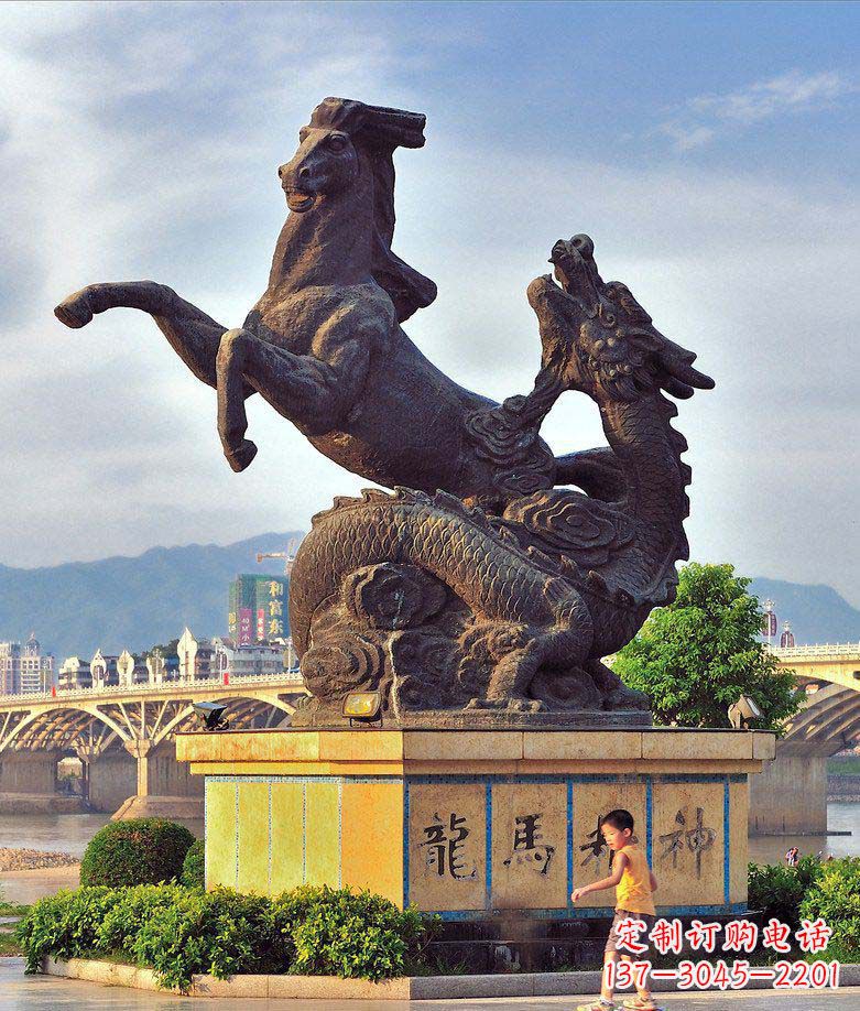 安阳艺术般的动物铜雕,让您的广场龙马精神永存