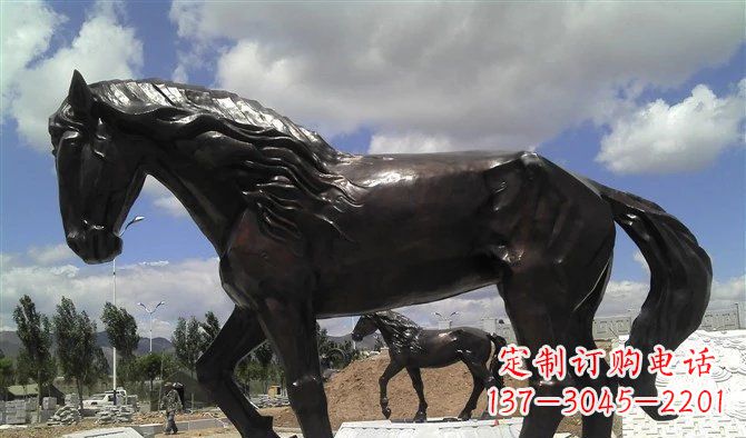 安阳专业手工制作的动物铜雕