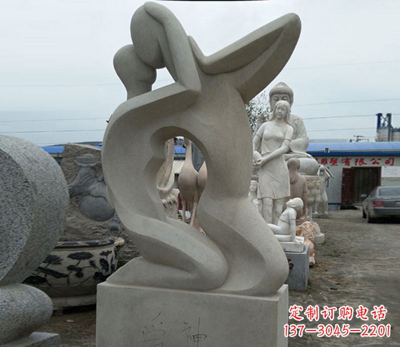 安阳情侣石雕:给浪漫爱情永恒的礼物