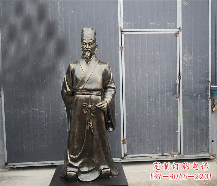 安阳中领雕塑为您打造象征李时珍行医的雕塑
