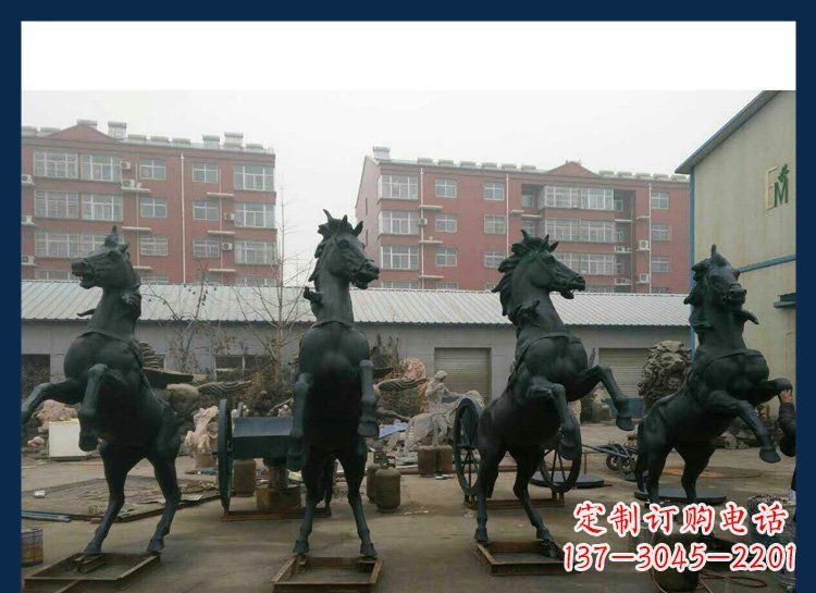 安阳中领雕塑推出的优雅动物铜雕飞马,以其出色…